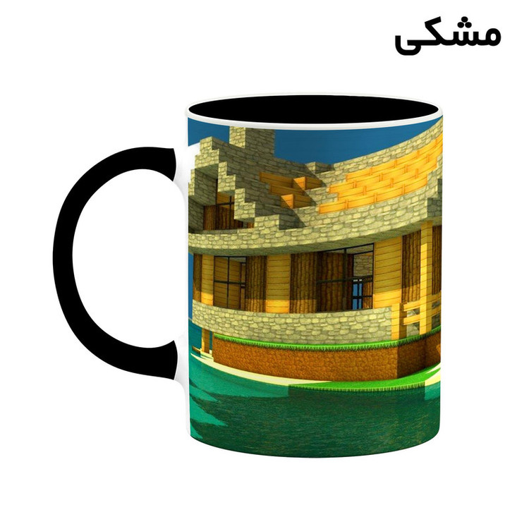 ماگ کاکتی طرح ماینکرافت minecraft مدل mgh41495