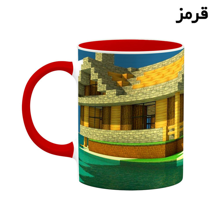 ماگ کاکتی طرح ماینکرافت minecraft مدل mgh41495
