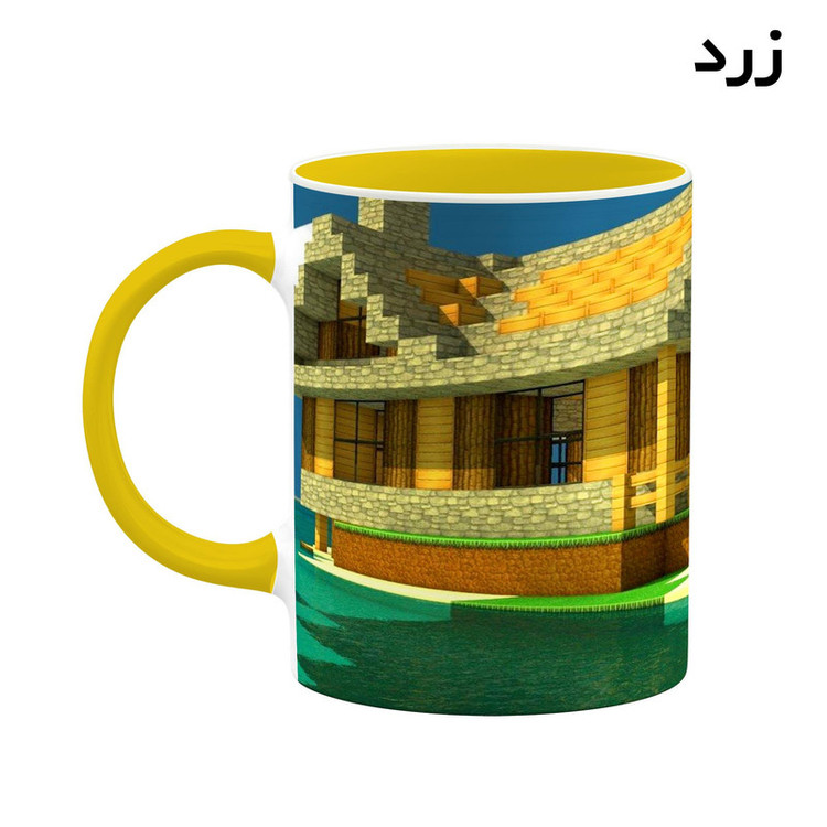 ماگ کاکتی طرح ماینکرافت minecraft مدل mgh41495