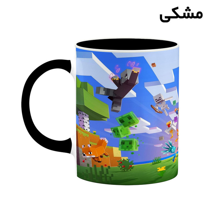 ماگ کاکتی طرح ماینکرافت minecraft مدل mgh41346