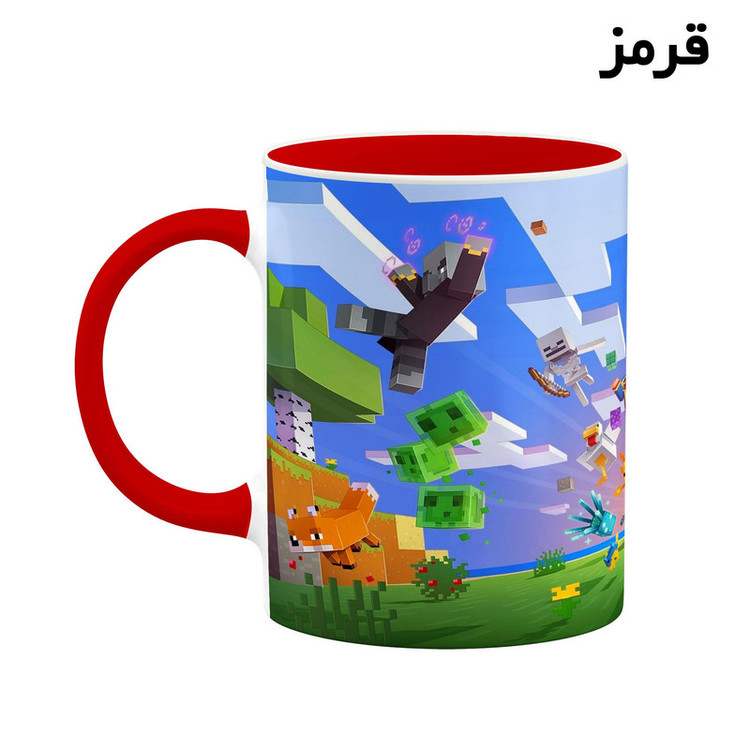 ماگ کاکتی طرح ماینکرافت minecraft مدل mgh41346