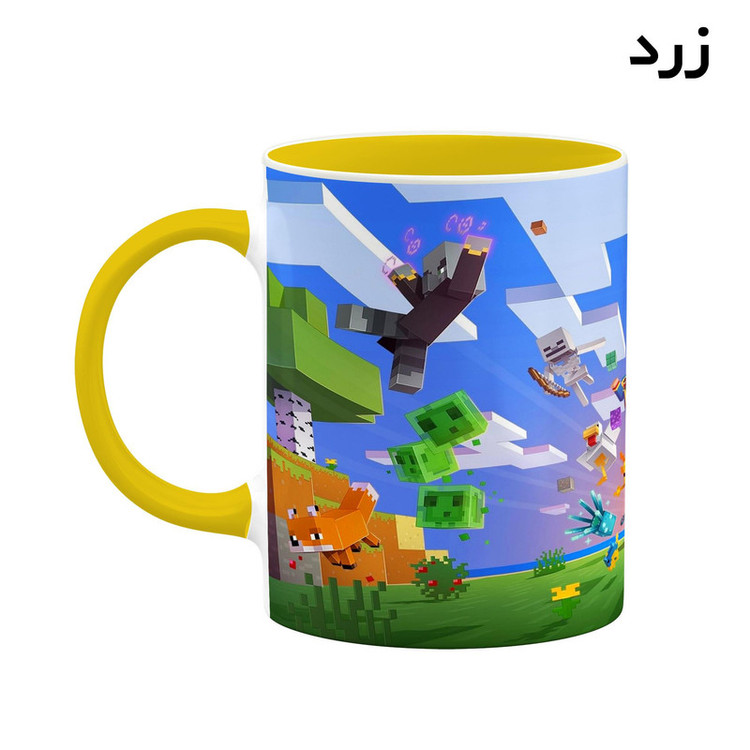 ماگ کاکتی طرح ماینکرافت minecraft مدل mgh41346