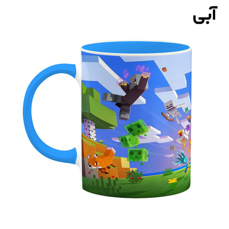 ماگ کاکتی طرح ماینکرافت minecraft مدل mgh41346