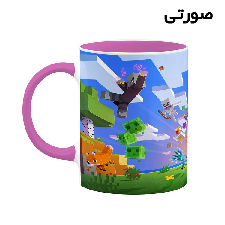 ماگ کاکتی طرح ماینکرافت minecraft مدل mgh41346