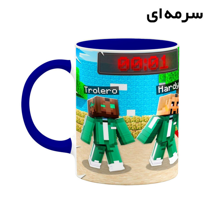 ماگ کاکتی طرح ماینکرافت minecraft مدل mgh41110
