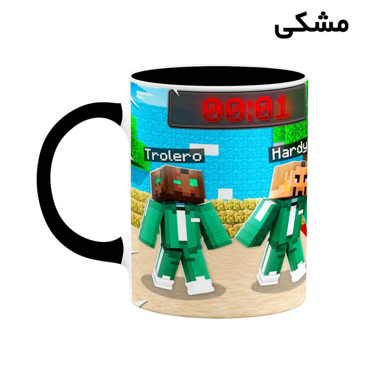 ماگ کاکتی طرح ماینکرافت minecraft مدل mgh41110