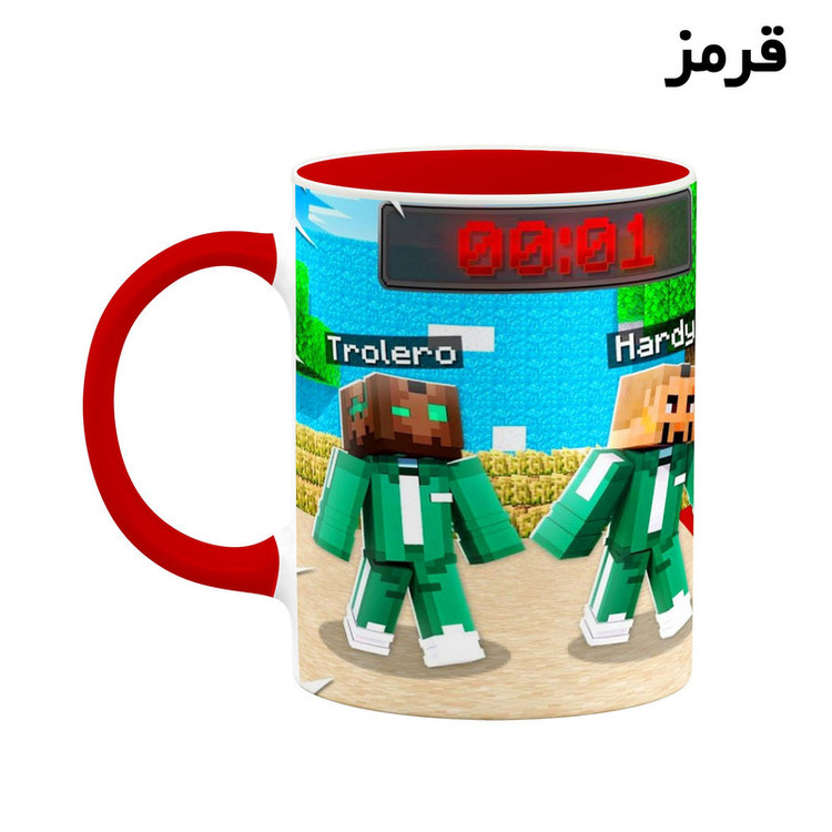 ماگ کاکتی طرح ماینکرافت minecraft مدل mgh41110