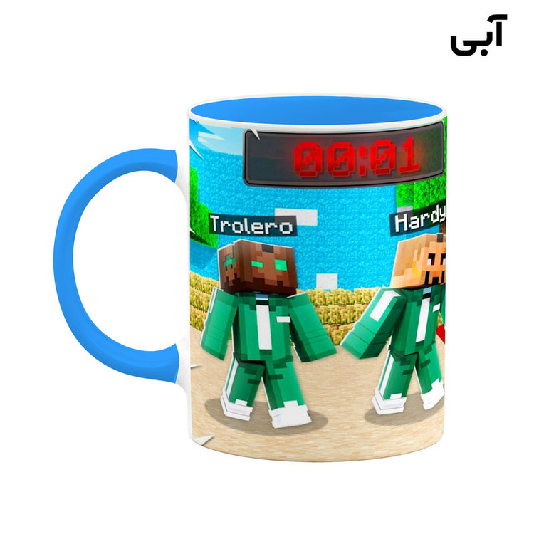 ماگ کاکتی طرح ماینکرافت minecraft مدل mgh41110