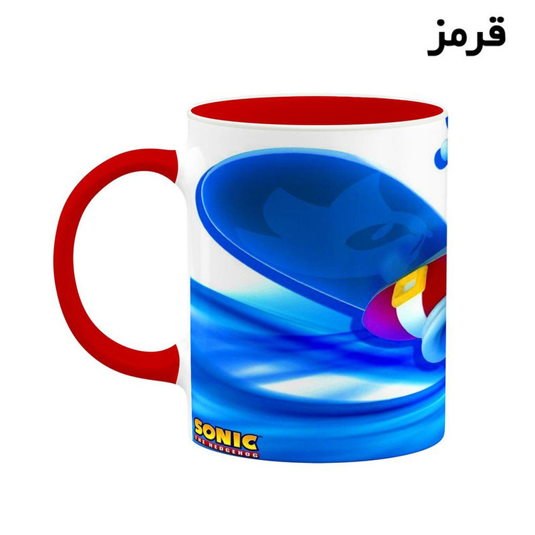 ماگ کاکتی مدل بازی سونیک Sonic The Hedgehog کد mgh30224