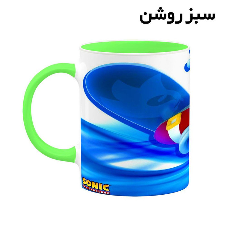 ماگ کاکتی مدل بازی سونیک Sonic The Hedgehog کد mgh30224