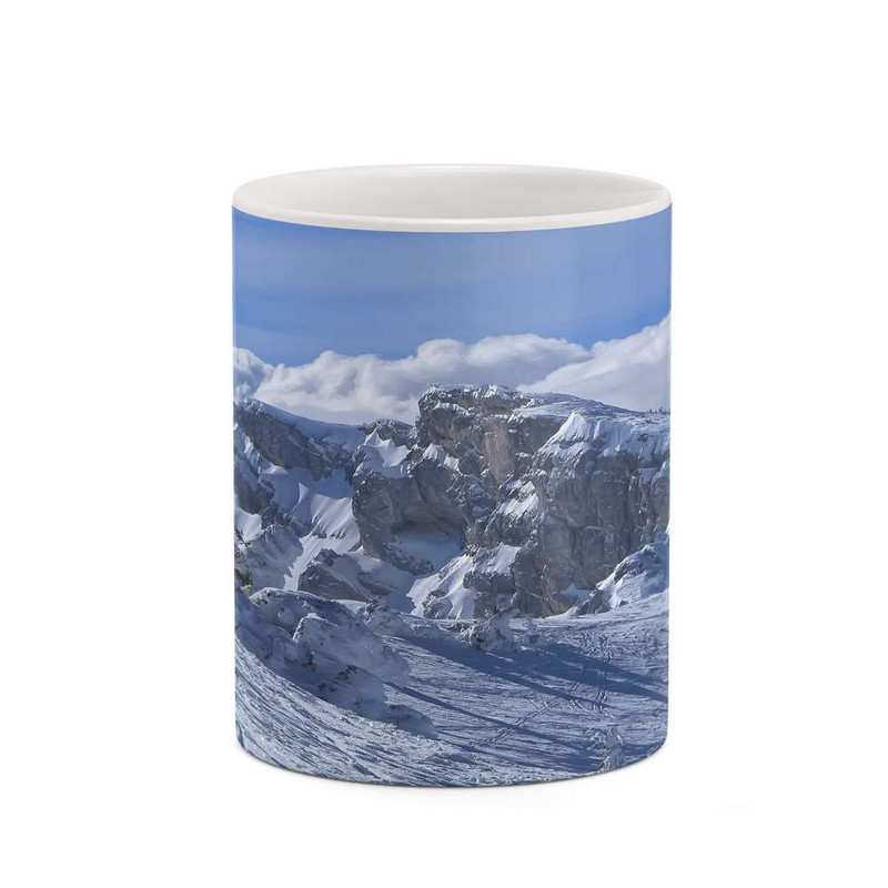 ماگ کاکتی مدل منظره برفی کد mgh18492