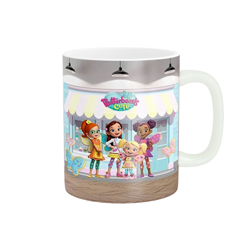 ماگ پادآفرین طرح کارتون کافه لوبیا کد 2292