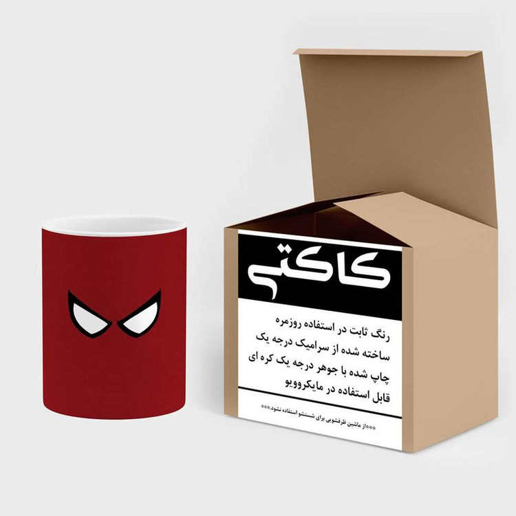ماگ کاکتی مدل کارتون Spider Man کد mgh23180