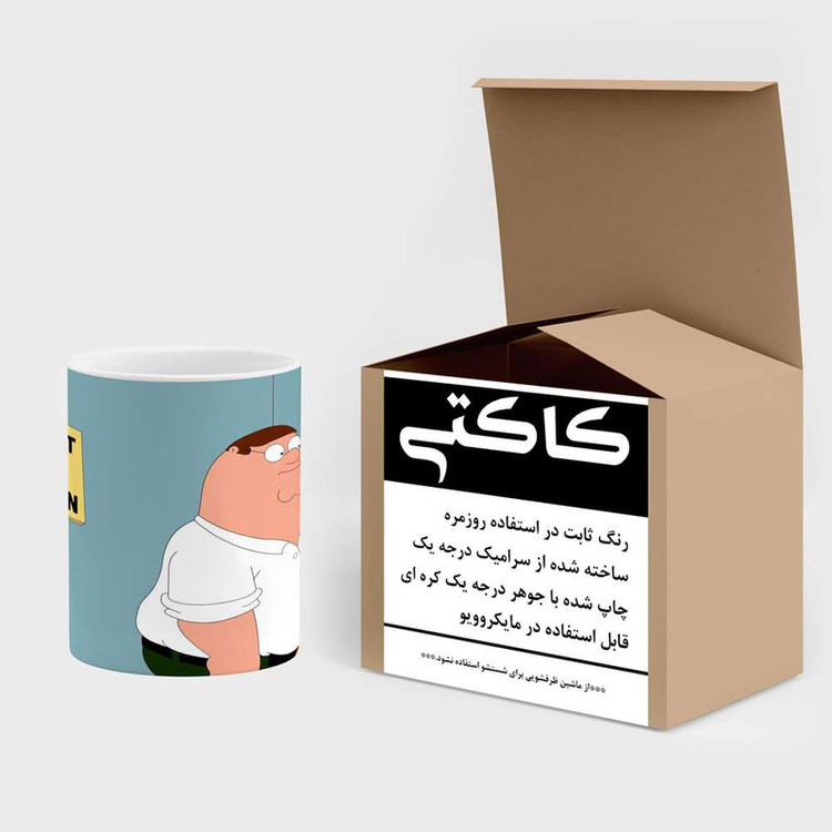 ماگ کاکتی مدل کارتون Family Guy کد mgh22587