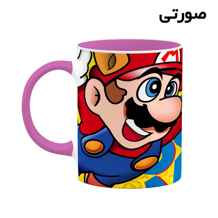 ماگ کاکتی مدل بازی سوپر ماریو Super Mario کد mgh30526