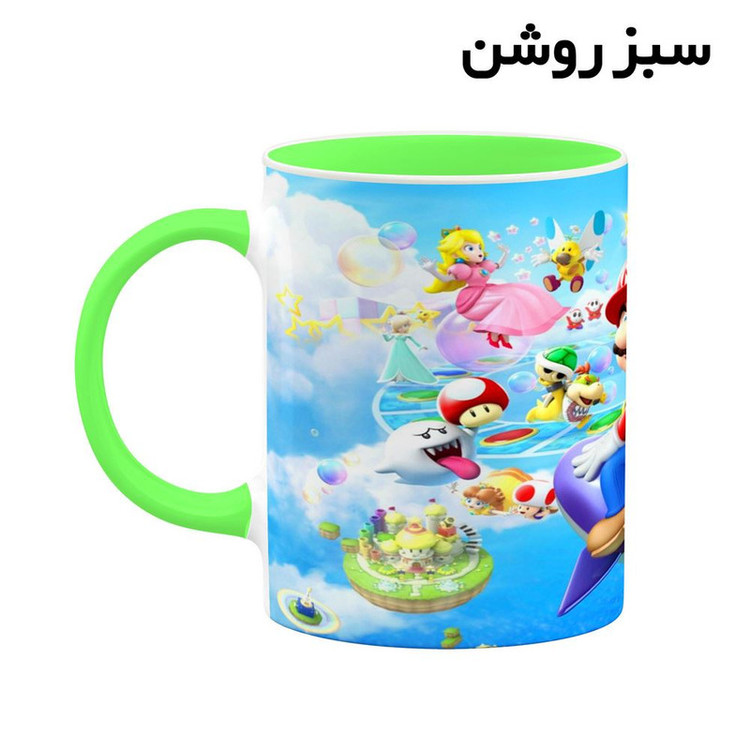 ماگ کاکتی مدل بازی سوپر ماریو Super Mario کد mgh30564