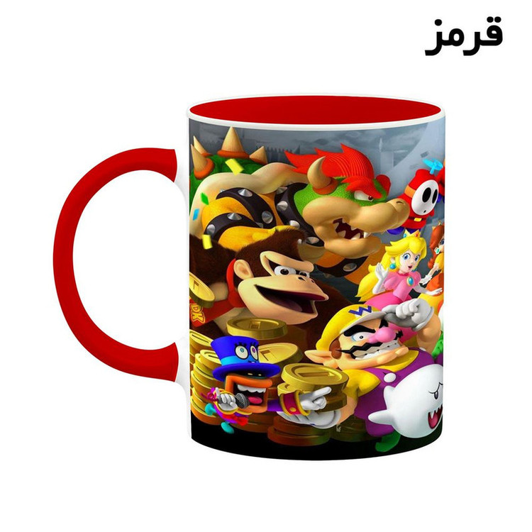 ماگ کاکتی مدل بازی سوپر ماریو Super Mario کد mgh30544