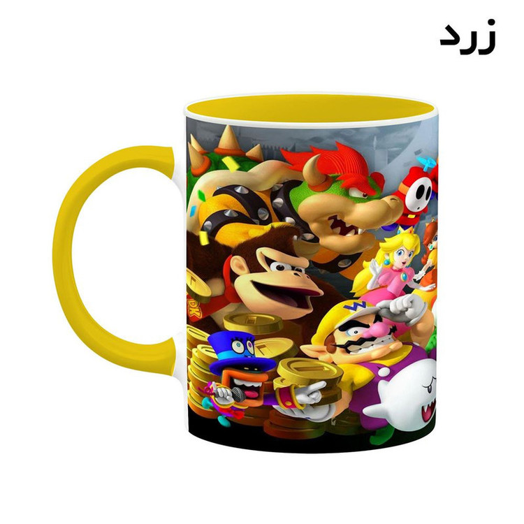 ماگ کاکتی مدل بازی سوپر ماریو Super Mario کد mgh30544