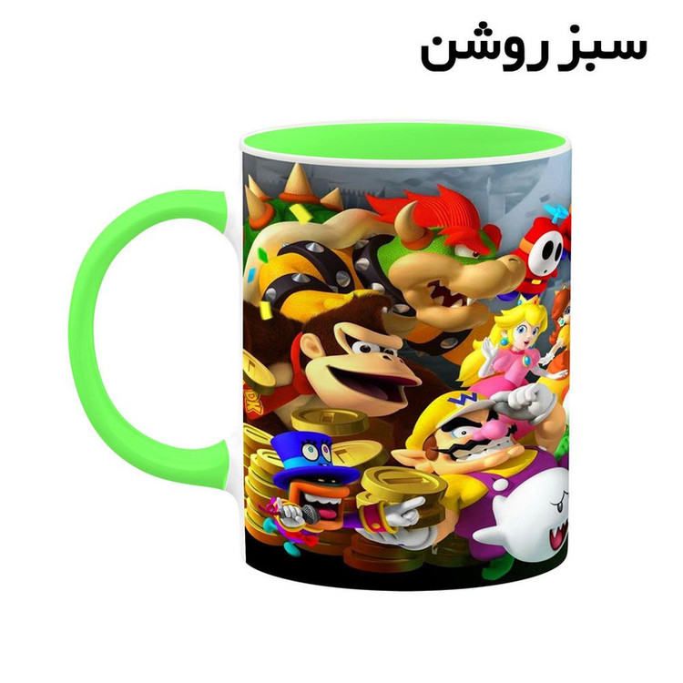 ماگ کاکتی مدل بازی سوپر ماریو Super Mario کد mgh30544