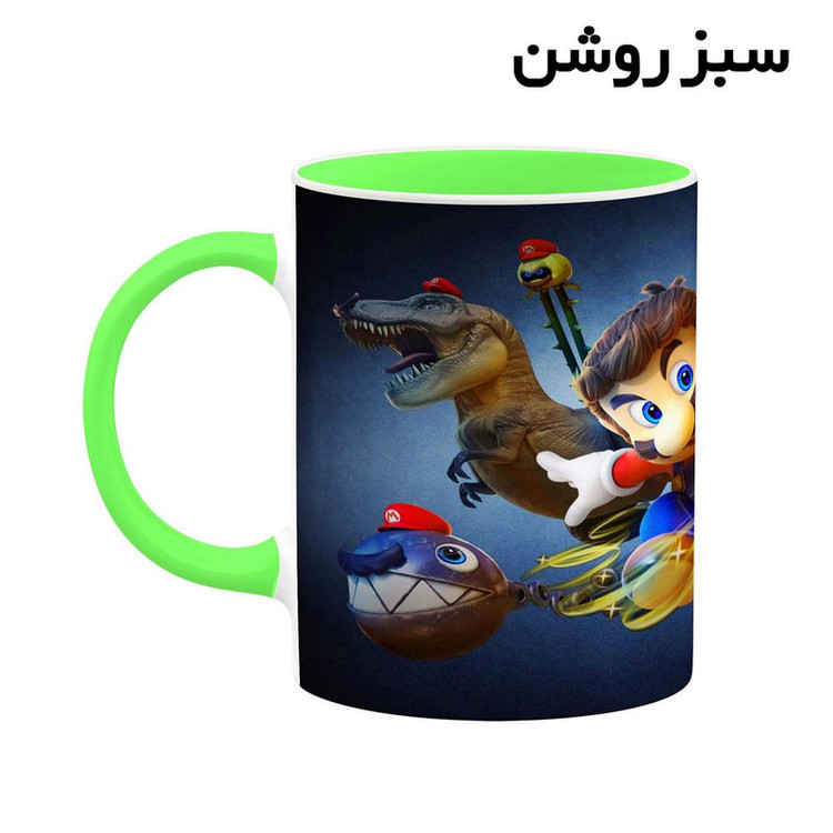 ماگ کاکتی مدل بازی سوپر ماریو Super Mario Odyssey کد mgh30617