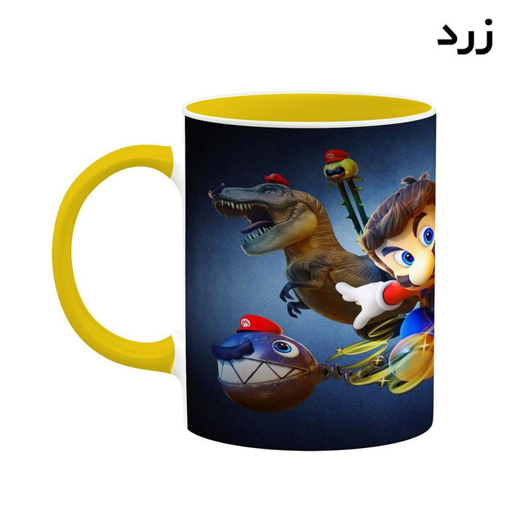 ماگ کاکتی مدل بازی سوپر ماریو Super Mario Odyssey کد mgh30617