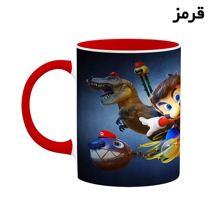 ماگ کاکتی مدل بازی سوپر ماریو Super Mario Odyssey کد mgh30617