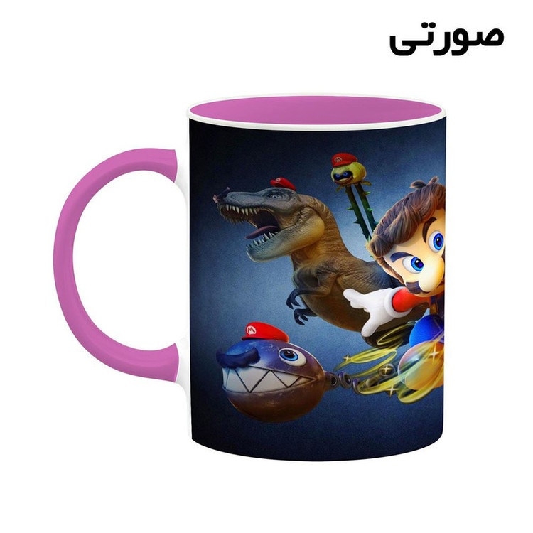 ماگ کاکتی مدل بازی سوپر ماریو Super Mario Odyssey کد mgh30617