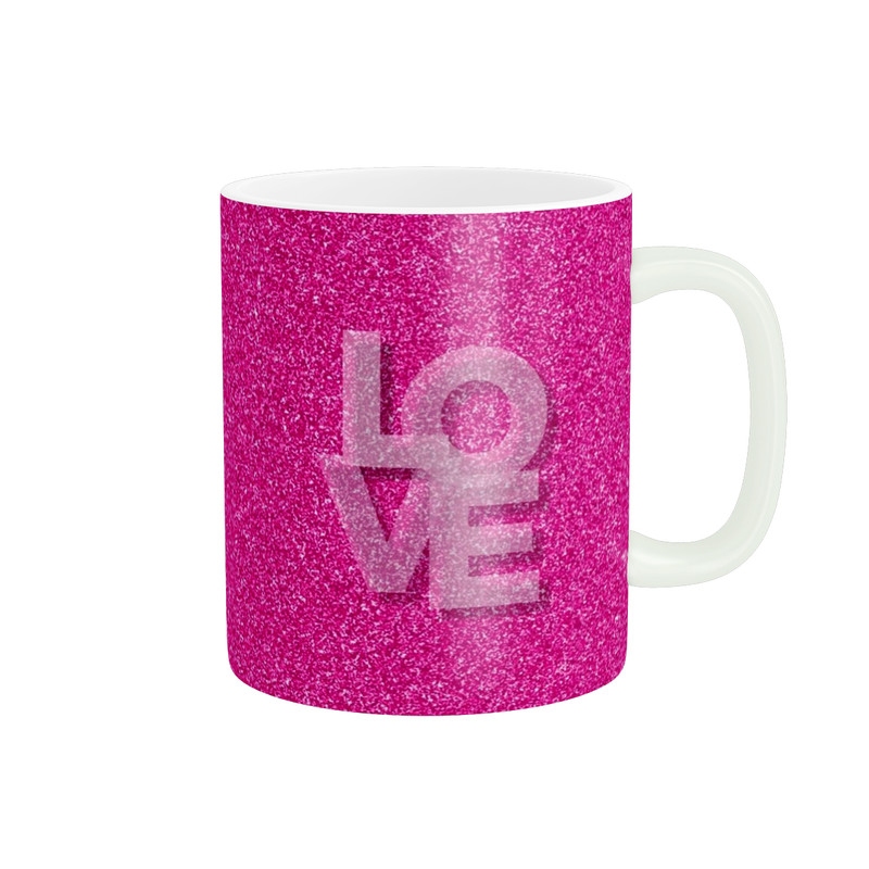 ماگ پاد آفرین طرح LOVE کد 1456