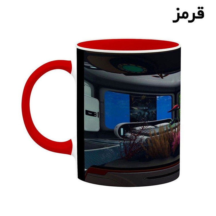 ماگ کاکتی مدل بازی Subnautica Game کد mgh30478