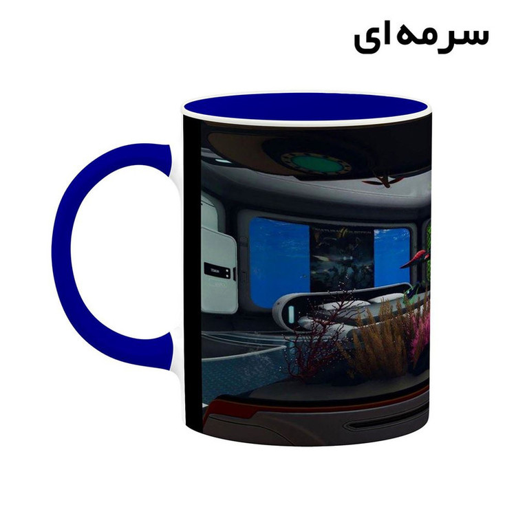 ماگ کاکتی مدل بازی Subnautica Game کد mgh30478