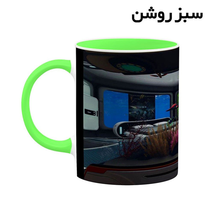 ماگ کاکتی مدل بازی Subnautica Game کد mgh30478