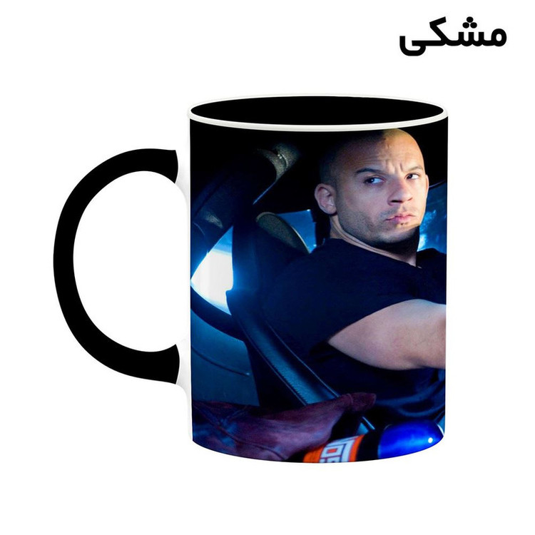 ماگ کاکتی طرح وین دیزل Vin Diesel مدل mgh27356