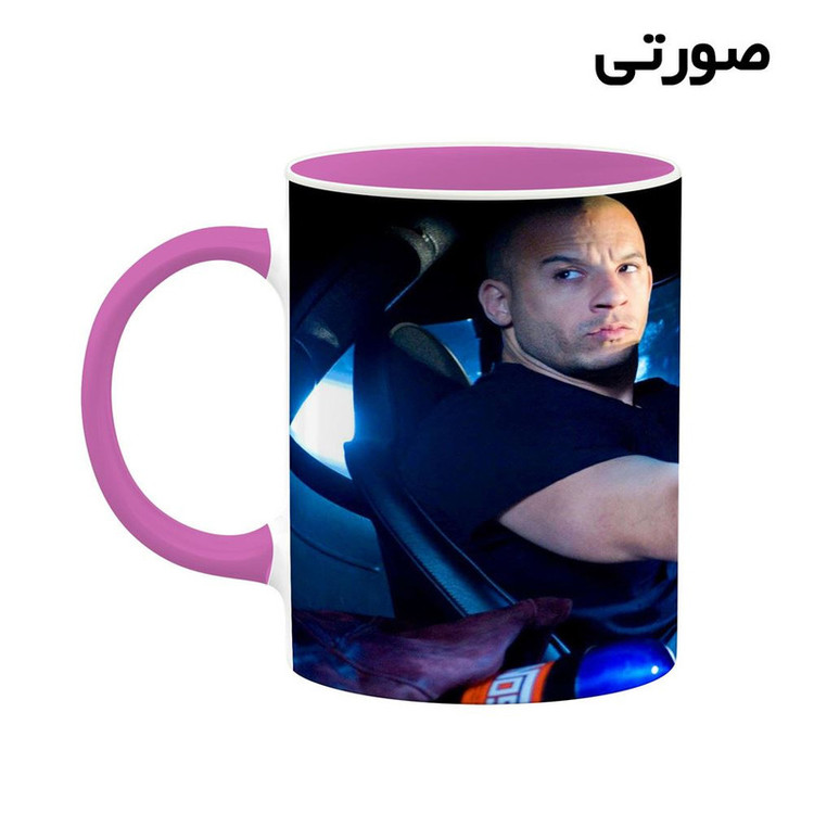 ماگ کاکتی طرح وین دیزل Vin Diesel مدل mgh27356
