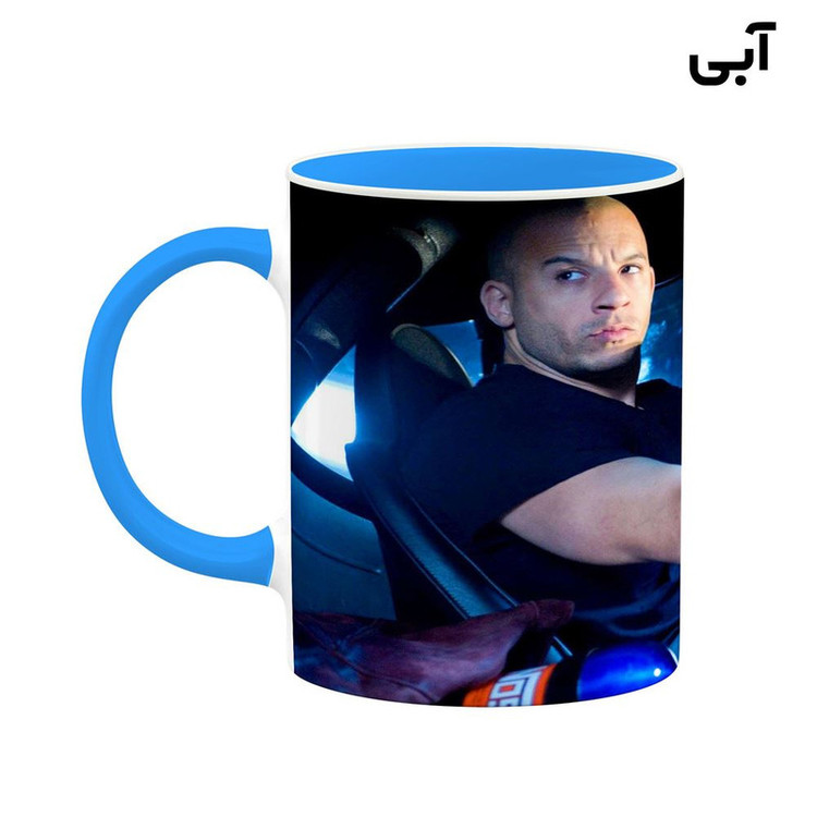 ماگ کاکتی طرح وین دیزل Vin Diesel مدل mgh27356