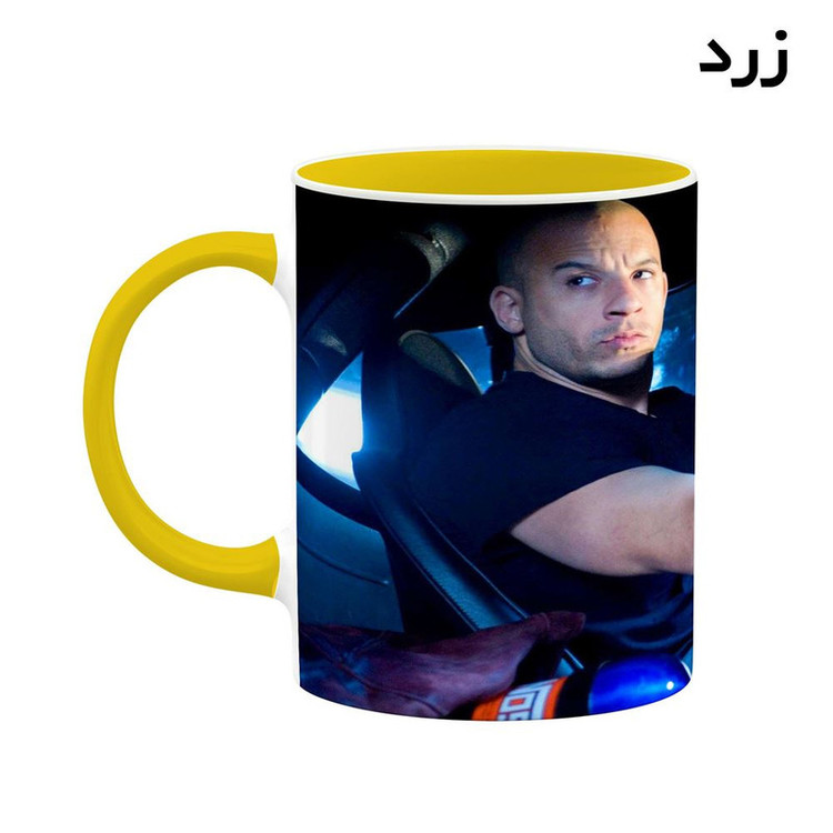 ماگ کاکتی طرح وین دیزل Vin Diesel مدل mgh27356