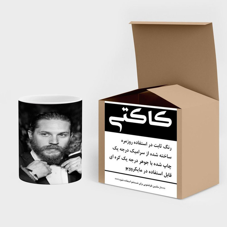 ماگ کاکتی طرح تام هاردی Tom Hardy مدل mgh27349