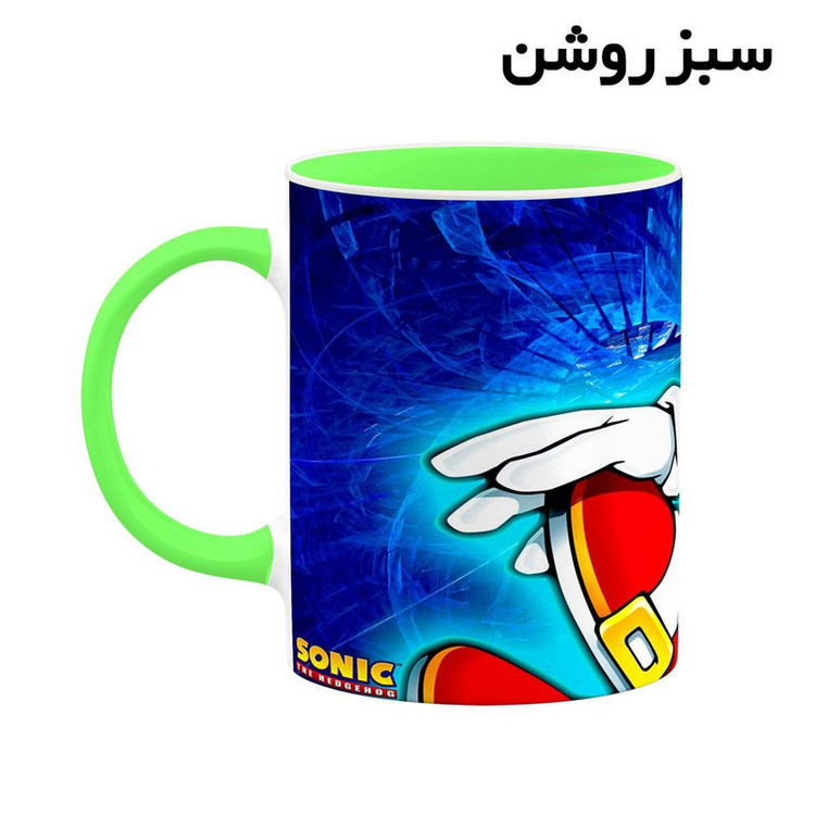 ماگ کاکتی مدل بازی سونیک Sonic The Hedgehog کد mgh30228