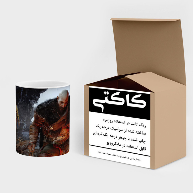 ماگ کاکتی طرح گاد آف وار God Of War مدل mgh40533