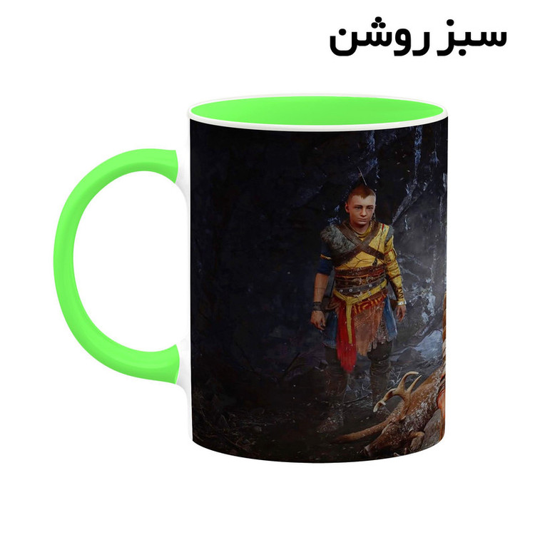 ماگ کاکتی طرح گاد آف وار God Of War مدل mgh40533