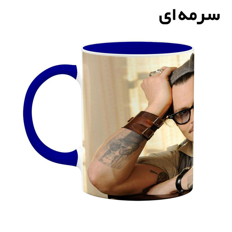 ماگ کاکتی طرح جانی دپ Johnny Depp مدل mgh26488