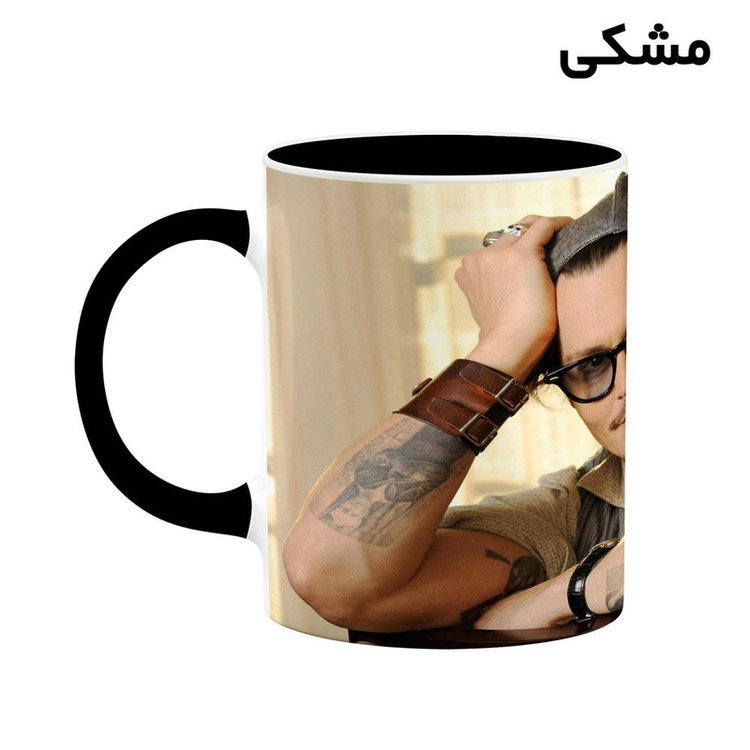 ماگ کاکتی طرح جانی دپ Johnny Depp مدل mgh26488