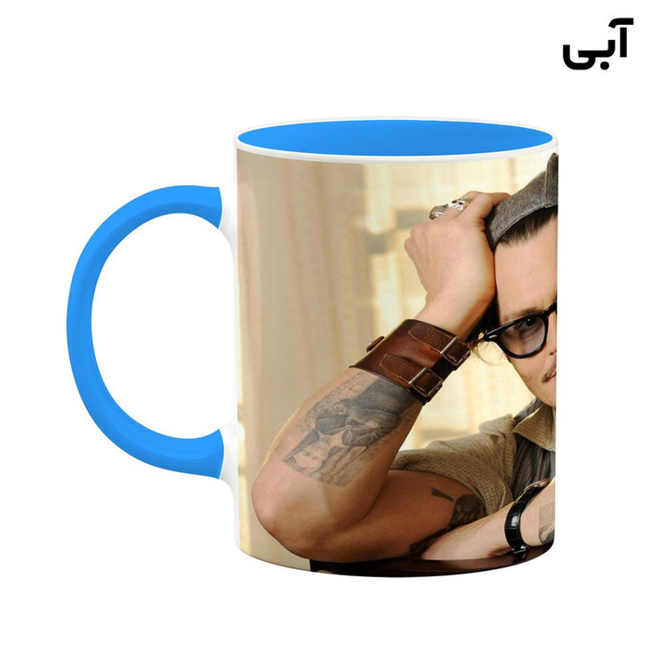 ماگ کاکتی طرح جانی دپ Johnny Depp مدل mgh26488