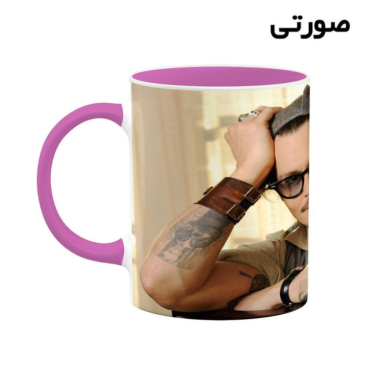 ماگ کاکتی طرح جانی دپ Johnny Depp مدل mgh26488