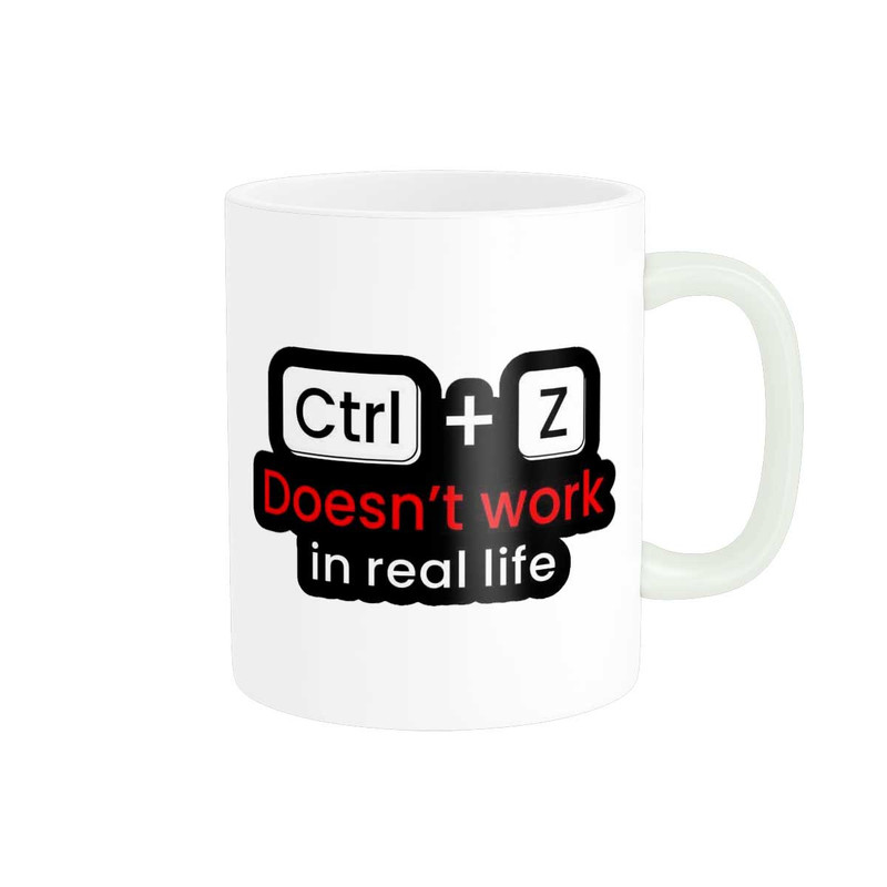 ماگ پاد آفرین طرح انگیزشی  CTRL + Z کد 3407