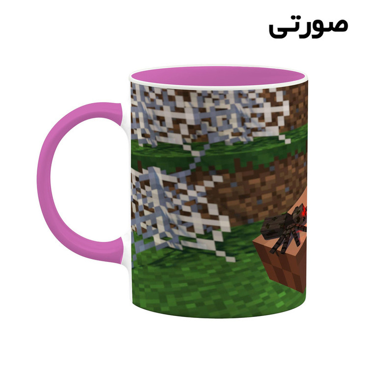 ماگ کاکتی طرح ماینکرافت minecraft مدل mgh41055