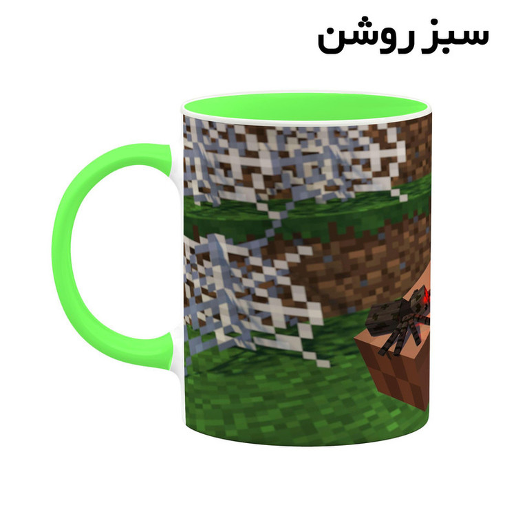 ماگ کاکتی طرح ماینکرافت minecraft مدل mgh41055