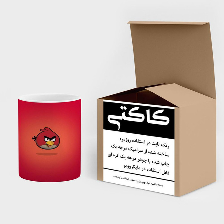 ماگ کاکتی مدل بازی پرندگان خشمگین Angry Birds کد mgh27475