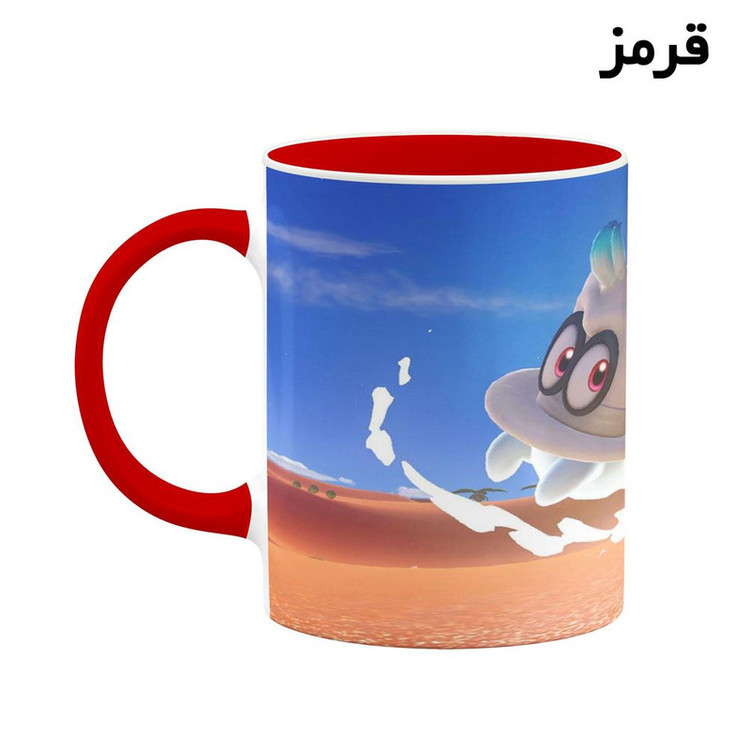 ماگ کاکتی مدل بازی سوپر ماریو Super Mario Odyssey کد mgh30624