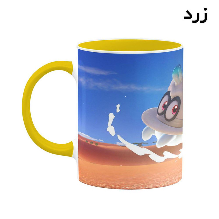 ماگ کاکتی مدل بازی سوپر ماریو Super Mario Odyssey کد mgh30624