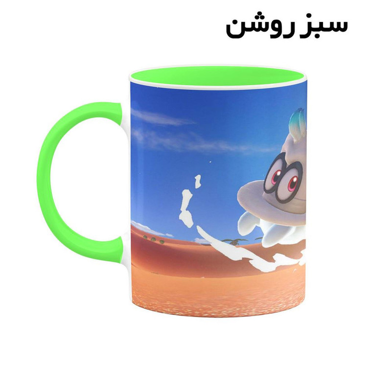 ماگ کاکتی مدل بازی سوپر ماریو Super Mario Odyssey کد mgh30624
